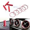 AC Air Vent Ring Cover Door Lock Pin Knobs Trim For Mercedes-Benz CLA GLA Class