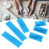 DIY 3-in-1 Cake Stencil & Embosser - Plastic Baking Stencil Set - Decorating Kitchen Utensil for Cake Lovers