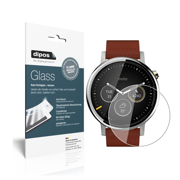 Screen Protector for Motorola Moto 360 (2019) Flexible Glass 9H dipos