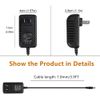 CJP-Geek AC Adapter Power Compatible with Scarlett 8I6 / 18I6 USB Audio Interfaces