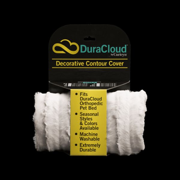 DuraCloud Orthopedic Pet Bed and Crate Pad Contour Cover, X-Large, Sand