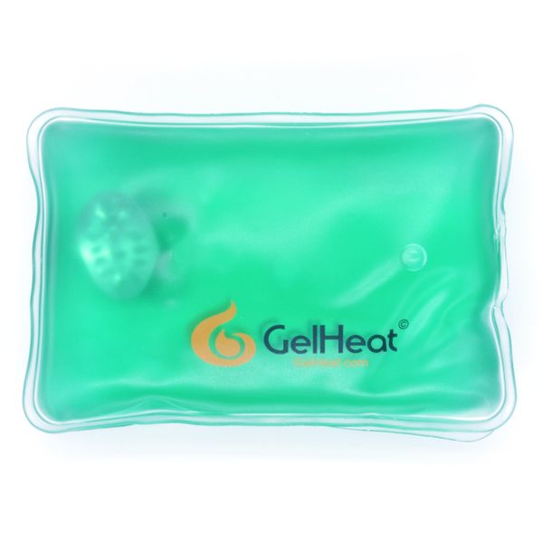 5 x GelHeat Instant Hand Warmers - Pack of 5 - Reusable Gel Click Heat Pads (Teal Green)