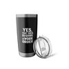 Funny Cybersecurity Tech Support Stainless Steel Insulated Tumbler