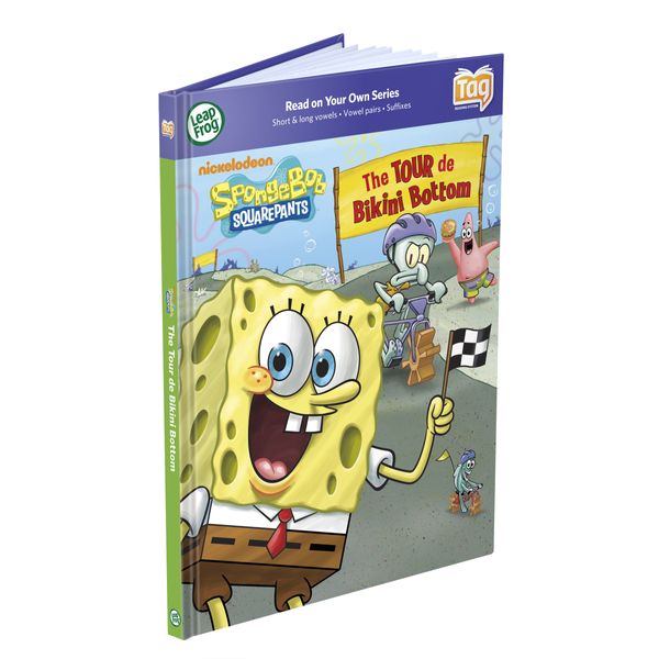 LeapFrog Tag Book: SpongeBob SquarePants The Tour de Bikini Bottom (Works with LeapReader)