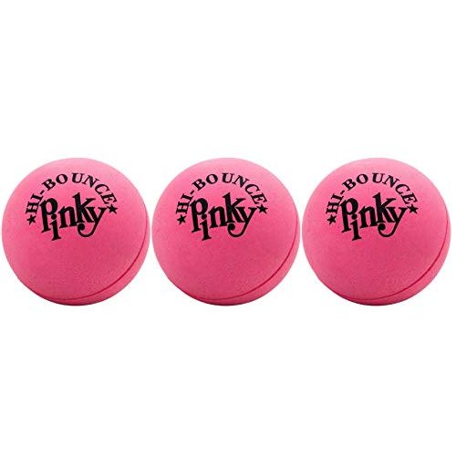 JA-RU Hi-Bounce Pinky Ball (3 Pack) Rubber-Handball Bouncy Balls for Kids and Adults. Small Pink Stress Bounce Ball. Indoor and Outdoor Sport Party Favors. Bouncing Throwing Play Therapy. 976-3Pe