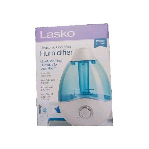 Lasko LKO-UH200 Ultrasonic 360 Degree 95 Ounce Capacity Cool Mist Humidifier