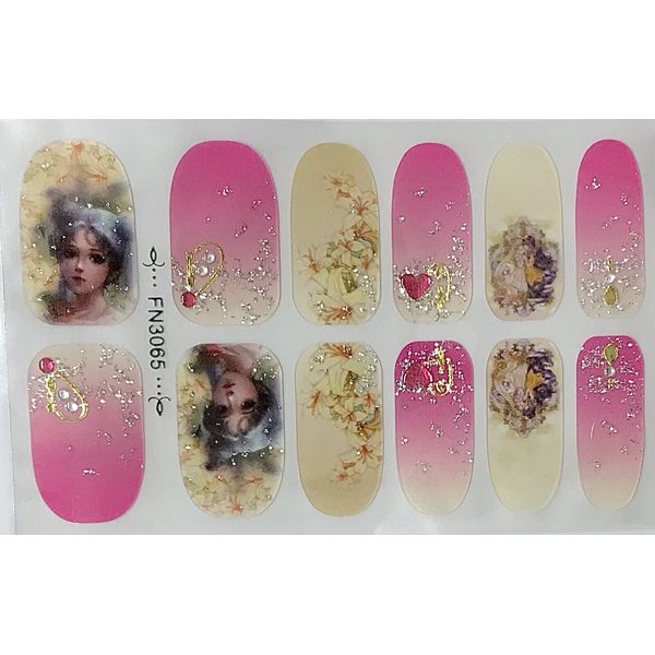 Color Gel  Nail Polish Strips FN 3065. Read Description Below