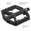 SDG Components, Comp, Platform Pedals, Body: Composite, Spindle: Cr-Mo, 9/16'', Black, Pair