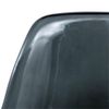 LeisureMod Cresco Modern Eiffel Base Dining Side Chair in Black