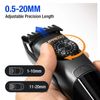 SUPRENT Beard Trimmer for Men Waterproof, IPX7 Professional Mustache Trimmer, 39 Built-in Adjustable Precise Lengths, Cordless USB C Rechargeable & LED Display