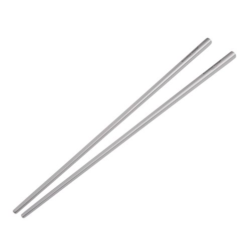 Boundless Voyage Ti1008T Titanium Chopsticks Square Chopsticks Sturdy Lightweight Approx. 0.6 oz (18 g) Portable Chopsticks Camping Chopsticks Outdoor Cutlery Tableware Barbecue Solo Camping Cookware