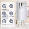 Electric Clothes Dryer with Timer Laundry Drying Wardrobe Apartments Home Indoor