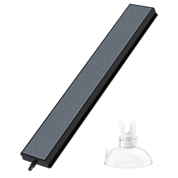 Pawfly Aquarium 20cm Luftstein Bar Bubble Diffuser Release Tool mit Saugnapf-Clip-Zubehör für Nano Luftpumpen DWC Eimer und Aquarien