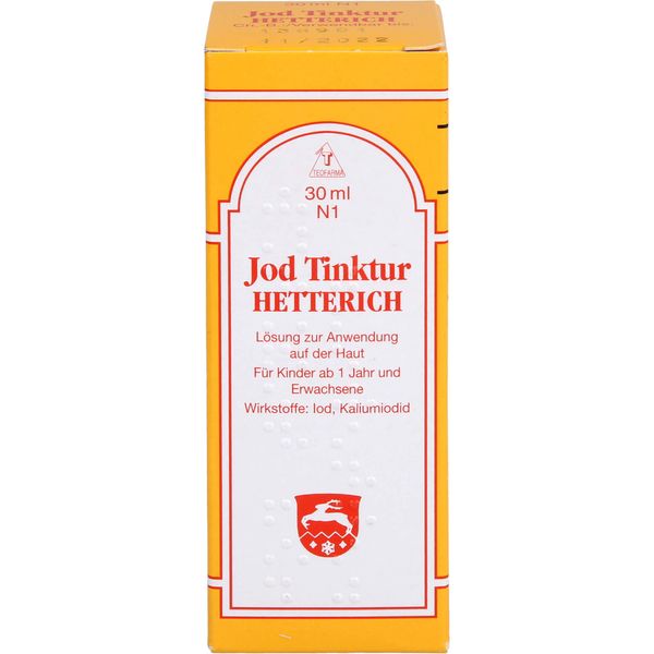 JODTINKTUR HETTERICH 30ml Lösung PZN:3237398