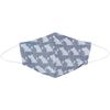 Moomin Gauze Mask, Soft Gauze Mask with Protective Filter, blue