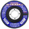 Arbor Mount Flap Disc, 4-1/2in, 40, Coarse