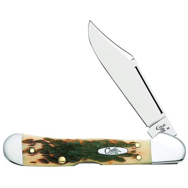 Case 133 Amber Bone PCH Seed Jig Mini CopperLock 61749L SS