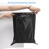 100 x Black Plastic Mailing Bags 145x228mm