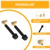 Mgoodoo 2PCS Chinese Wok Range Jet Burner Replacement Jet Burner Pilot