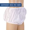MABIS Waterproof Incontinence Underwear for Disabled, Elderly, Handicapped, Potty Training, Pregnancy or Postpartum, Snap On, Large 38-44 Inches
