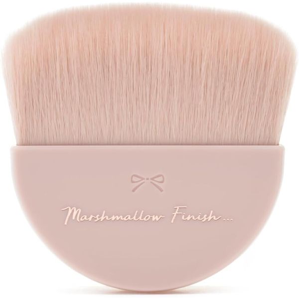 Canmake Marshmallow Finish Powder Brush PK Round Brush Pink Made In Japan