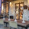 Home Decorations Light up White Birch Tree Indoor Christmas Decor, 4 Pack Bat...