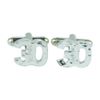 30 Year Cufflinks - 30th Birthday Gift Idea, Made In UK