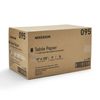 McKesson Table Paper White Crepe 18'' W x 125' L  9 Rolls