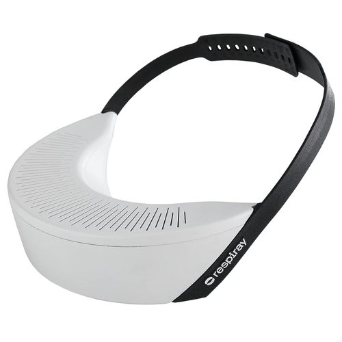 Respiray Wear A+ Wearable Air Purifier for Natural Allergy Relief, Travel, Pollution, Pollen, Dust Mite, Pet Hair, HEPA Air Purifier, Alternative for Allergy Medicine (White)