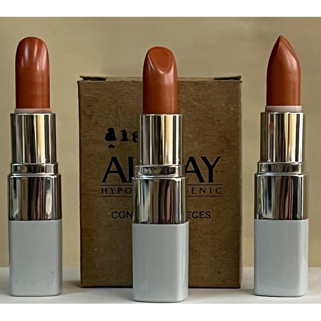 3  Almay  Hypo-Allergenic Lipstick  Discontinued PEACH PEARL