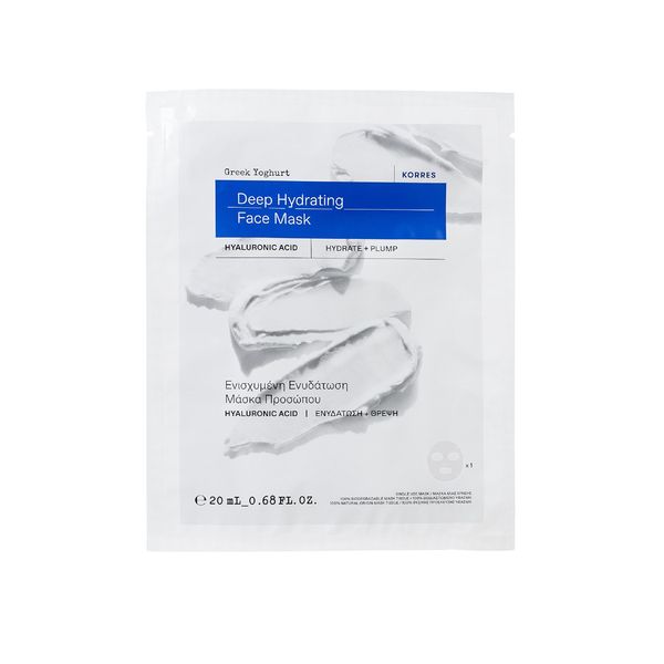 KORRES Greek Yoghurt Deep Hydrating Face Mask 1pc