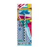 NPW Glitter Moustache Topper and Pencil, Blue (NP6797)