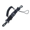 Scuba Choice Diving Dive Snappy Coil Camera Lanyard and Quick Release Buckle, Black, 1.8m