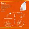 Natural Solution NS5061 Ceramic Salt Inhaler Himalayan Pink Salt Therapy Kit