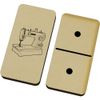 Azeeda 'Sewing Machine' Domino Set & Box (DM00043422)