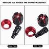 Engine Protector Engine Guard Frame Slider Durable Anodized Surface Aluminum Alloy Bolt On Convenient Installation Fits Most Motorcycles Red