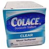 Colace Clear Docusate Sodium Stool Softener 50mg, 28 Count Per Box (2 Pack)