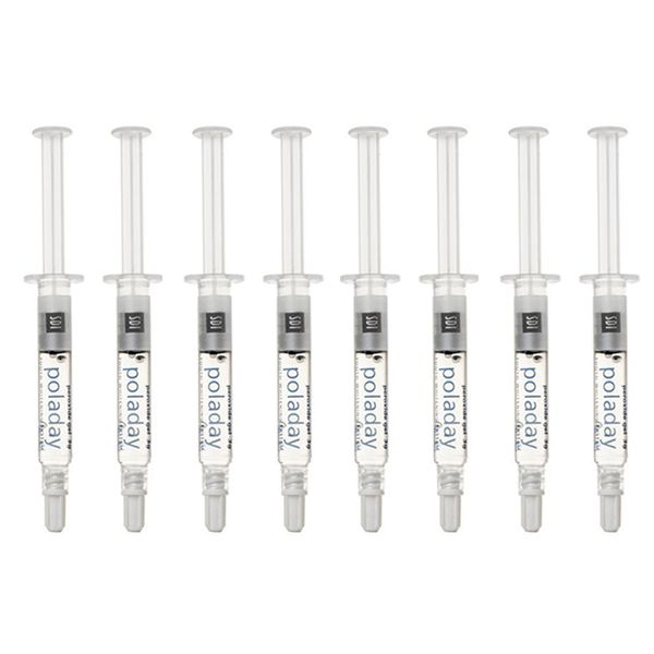 Poladay Cp 35% 8 Syringes | Premium Teeth Whitening Gel Whitening Oral Care