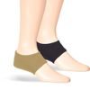 Heel Lift Ankle Sock (Sock Only) (X Small - Tan)
