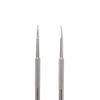 Nail Debris Remover, Nail Debris Removal, Winding Nail Hook, Intrusion Nail Tool, Stainless Steel, Nail Gaps, Garbage Removal Rod, Hands, Fingers, Toes (Set of 2)