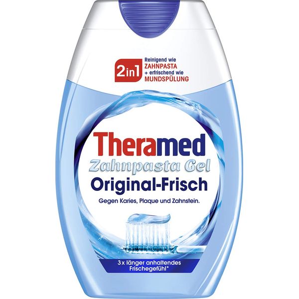 Theramed 2-in-1 Original Toothpaste, 75 ml (Pack of 3)