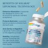 Liposomal Multivitamin for Men, Enhanced Absorption Immune, Energy & Bone Sup...