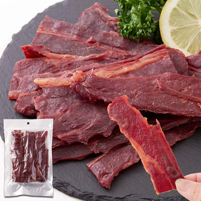 Natural Life Sweet and Spicy Flavor, Horse Sashimi Style Jerky (5.6 oz (160 g), Cherry Blossom Meat, Jerky, Snacks, Delicacy, Value