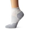 Tommie Copper Men's Performance Compression Ankle Socks, White, 12-14.5