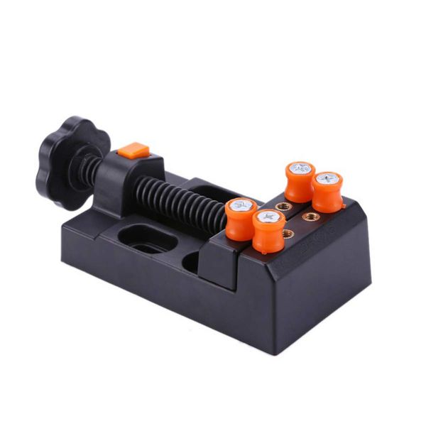 TeamTop Small Tabletop Vise Mini Secure Vice Fine Work Easy Installation Vice Hobby Jewelry Accessories