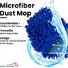 24 Inch Microfiber Dust Mop | Medium Washable Commercial Mop Head Replacement, P