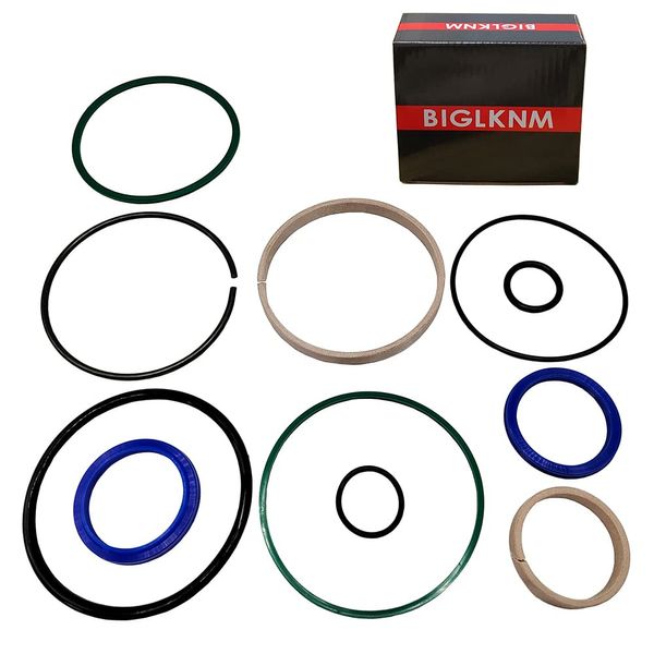 BIGLKNM Hydraulic Log Splitter Cylinder Rebuild Seal Kit for 4.0"Bore x 1.75" Rod Cylinde