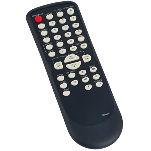 NB098UD NB098 Replace Remote Control fit for Magnavox DVD CD Player DP170MGXF MDV3000 MDV3000/F7 MDV3000F MDV3000F7 MDV3110 MDV3110/F7 MDV3110F7 MDV3300