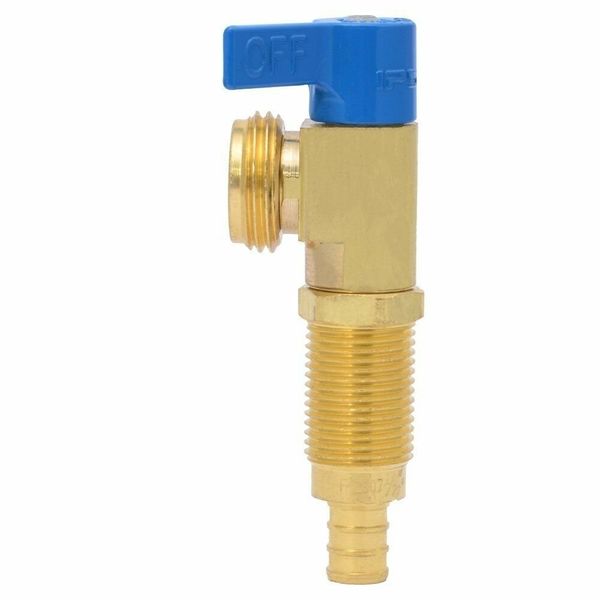 Sharkbite 24813A 1/2" Pex Barb Washing Machine Valve, Cold, Chrome