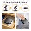 Tablet Stand, iPad 360° Rotating Base, Foldable, Height Adjustable Angle, Compact Tabletop Stand, Anti-Slip Stability, Ergonomic Design, Compatible with Many Models, iPad Pro, Smartphone, Switch